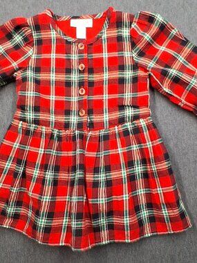 Cat& Jack Infant girls dress size 12 months Multicolored  new with tags